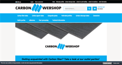 Desktop Screenshot of carbonwebshop.com